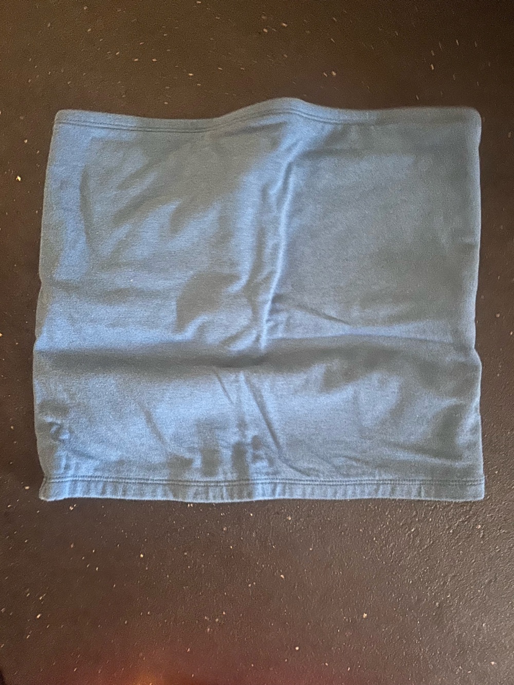 Blue Tube Top - Stretch Cotton Blend